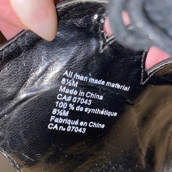 Diba high heel open toe shoes with laces, wooden heels and slats. 🖤 - Picture 7 of 7